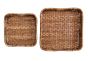 Small Handwoven Rattan Tray
