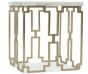 Gold & Marble End Table