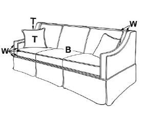 Estate Zeus Pearl Sofa