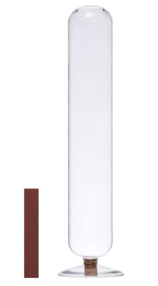 Glass Fireplace Match Holder