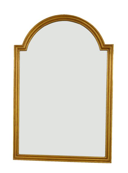 Arched Gold Mirror