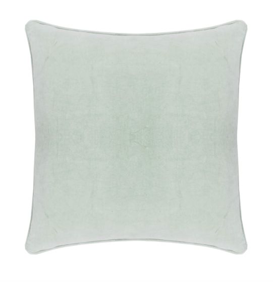 Robin's Egg Blue Velvet Pillow