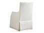 Upholstered Skirted Arm Chair