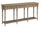 3 Drawer Fluted Apron Console