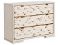Faux Horn 3 Drawer Chest