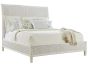 Leather Wrapped Rattan King Bed