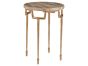 Fish Skin Gold Leaf Drink Table