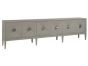 Long Six Door Ceruse Console