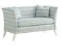 Greek Key Bench Cushion Settee