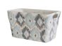 Small Ikat Blue Planter