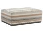 Plinth Base Rectangular Ottoman