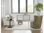 Gray Travertine Side Table
