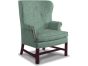 Moffitt Turquoise Wing Chair