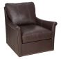 Cocoa Swivel Chair & Ottoman