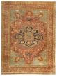 Teal, Rust & Gold Rug