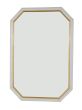 Octagon Silver and Gold Mirror