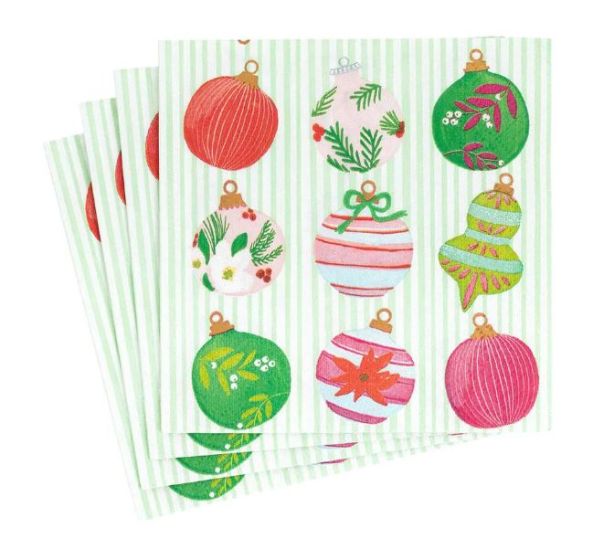 Painted Ornaments Cocktail Nap