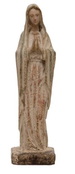 Vintage Virgin Mary Statue