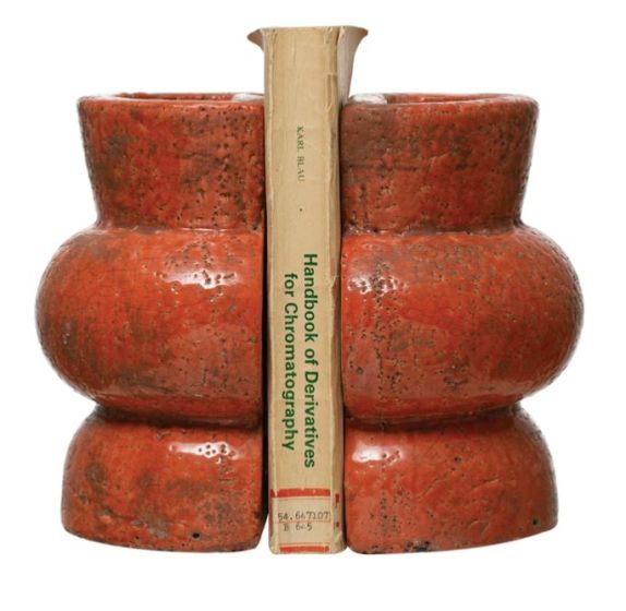 Terracotta Vase Bookend