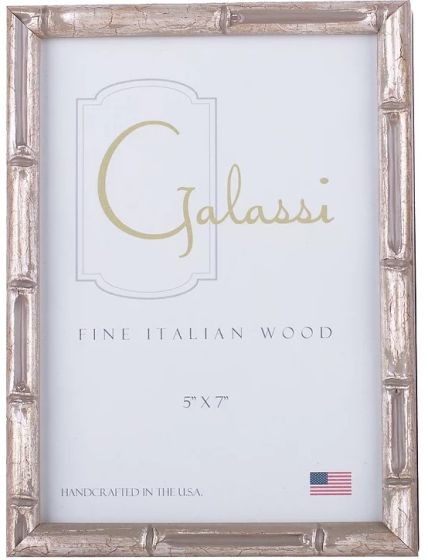 Silver Bamboo 4 x 6 Frames