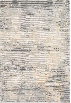 5'3"x7'7" Blues and Grays Rug
