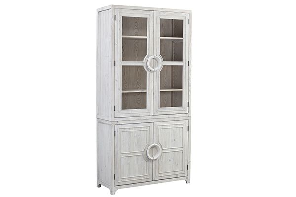 Grey White Pine Vitrine