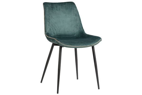 Teal Velvet Dining Chair