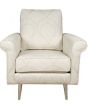 Grey Textured Accent Chair