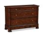 3-Drawer Oak Chest