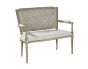 Oak Hand-Caned Back Bench