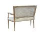 Oak Hand-Caned Back Bench