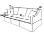 Estate Zeus Pearl Sofa