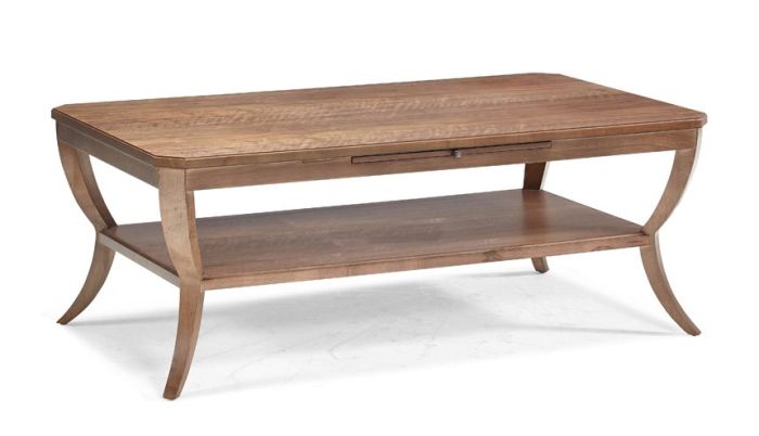 Clipped Corner Cocktail Table