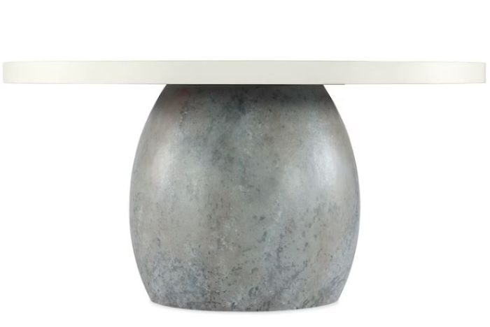 White Top Round Dining Table
