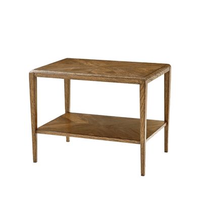 Dawn Oak Rectangular Side Table