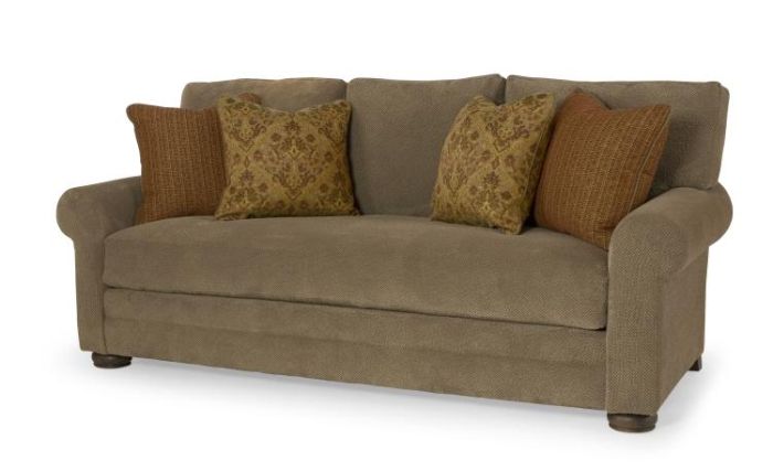 Silvery Fabric Sofa