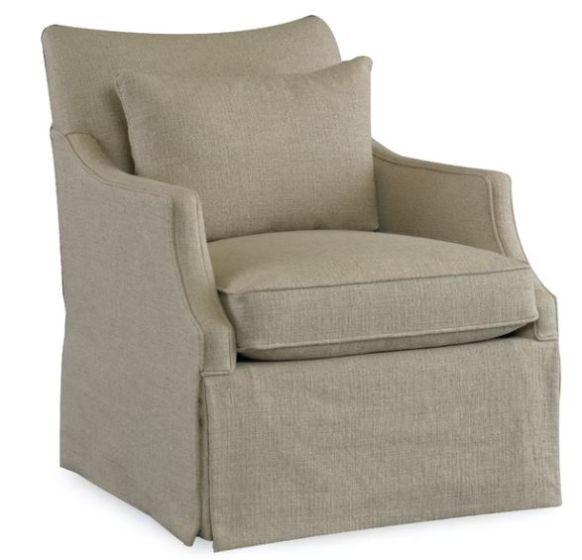 Blue & Orange Swivel Glider