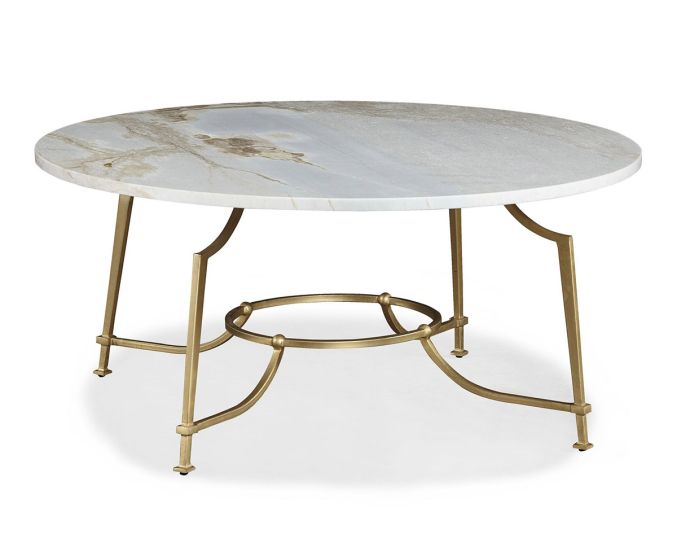 Gold Leaf Italian Cocktail Table