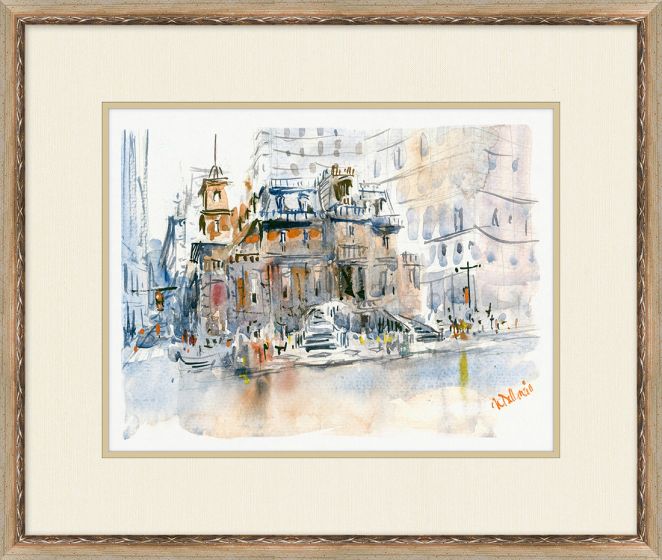 Framed European Scene 4