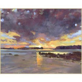 Rocks and Sunset