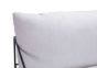 Off White & Black Two Seat Sofa