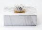 Small Marble Box with Flower