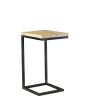 Old Elm & Steel Cocktail Table