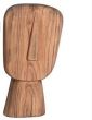 Square Shape Suar Wood Mask