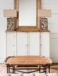 Wood & Metal Coffee Table