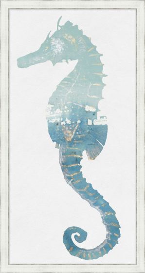 Blue/Aqua Seahorse 1