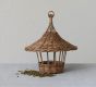 Handwoven Wicker Birdhouse