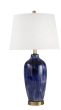 Blue Ginger Jar Ceramic Lamp