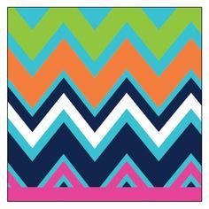 ZigZag Cocktail Napkins