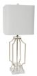 Silver Metal Lamp